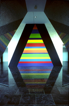 Entrance lobby artwork by Sol LeWitt