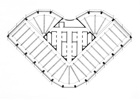 Structural framing of tower floors
