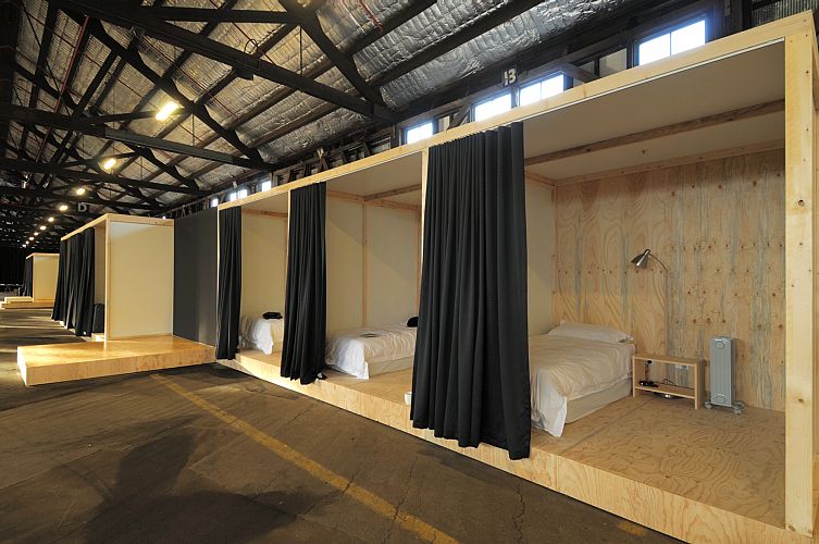 Marina Abramovic: In Residence; Residence Artists' Sleeping Pods