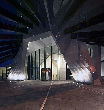 Main Entrance at night