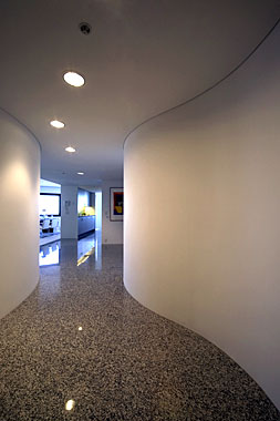 Entrance to typcial apartment