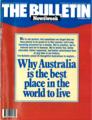 Bulletin Magazine cover: Why Australia is the best place in the world to live