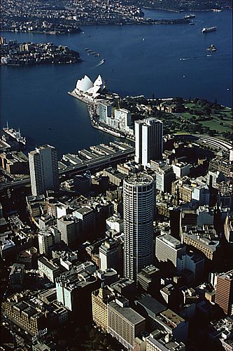 Australia Square in the context of Sydney Harbour